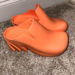 Bottega Veneta Flash platform clogs Size 39